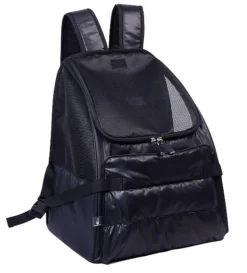 Nobby Fronttasche Malta, schwarz, ca. B39/H46/T10 cm