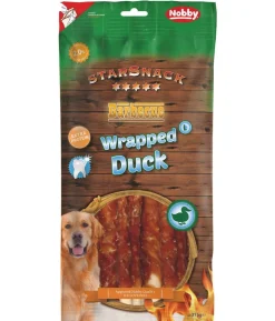 Nobby Hundesnack StarSnack Barbecue Wrapped Duck, 375 g