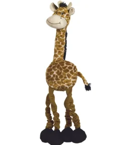 Nobby Hundespielzeug Plüschgiraffe elastisch, ca. B18/H72/T13 cm