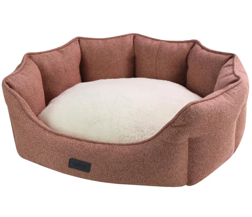 Nobby Komfortbett Anda, oval, rot