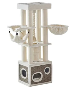 Nobby Kratzbaum Lilian, beige, ca. B60/H185/T50 cm