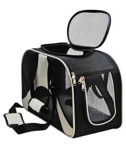 Nobby Transporttasche Swing, creme/schwarz, ca. B46/H30/T22 cm