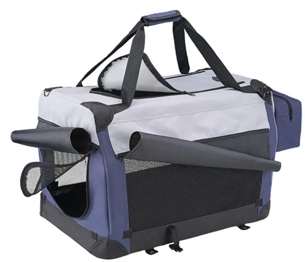 Nobby Transporttasche Traveller Plus, blau, ca. B42/H42/T60 cm