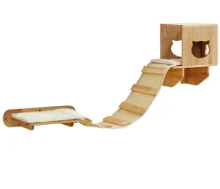 Nobby Wandelement Hängebrücke Aci, creme, ca. B182/H45/T30 cm