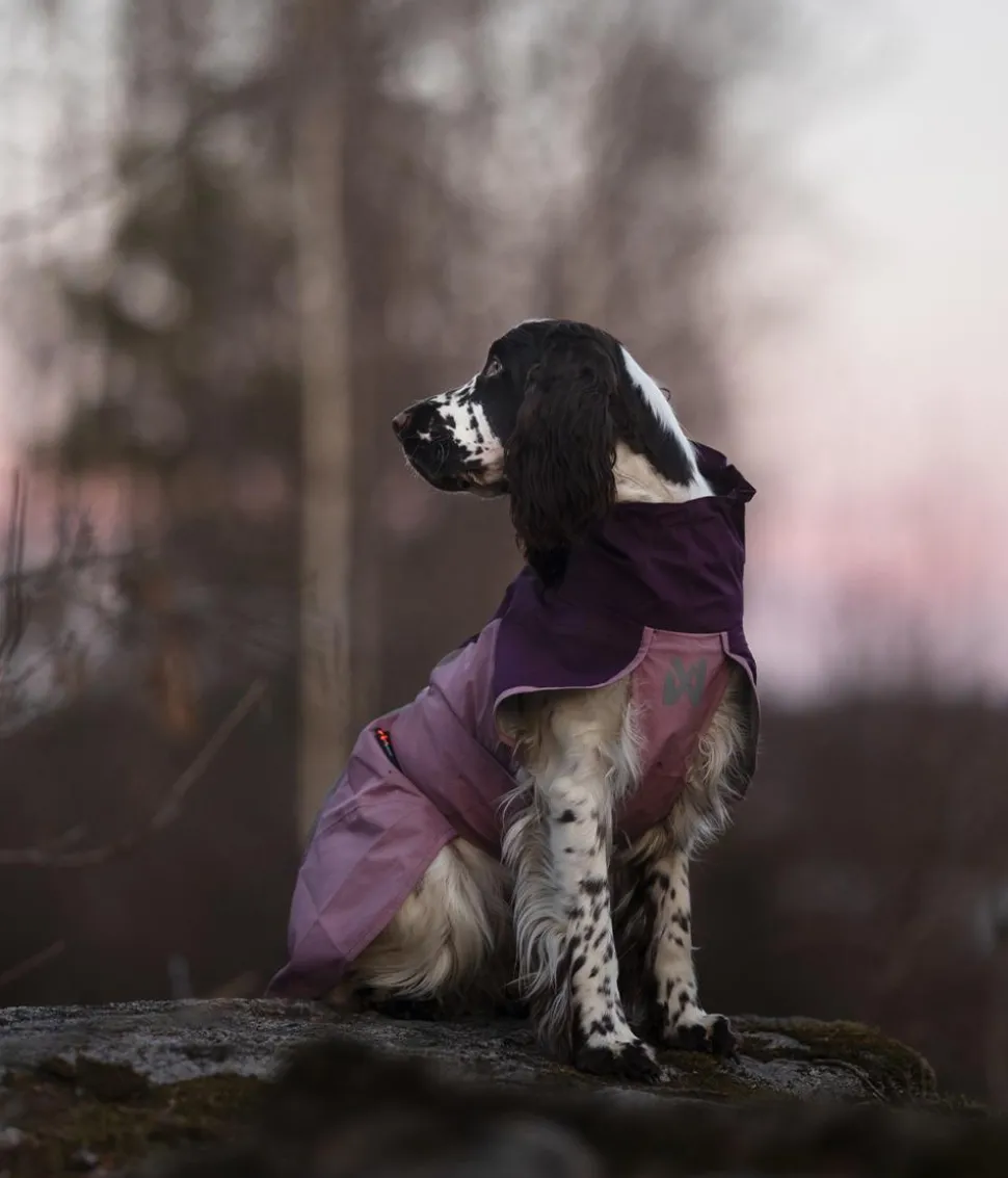 Non-stop dogwear Regenmantel Fjord raincoat 2.0, violett