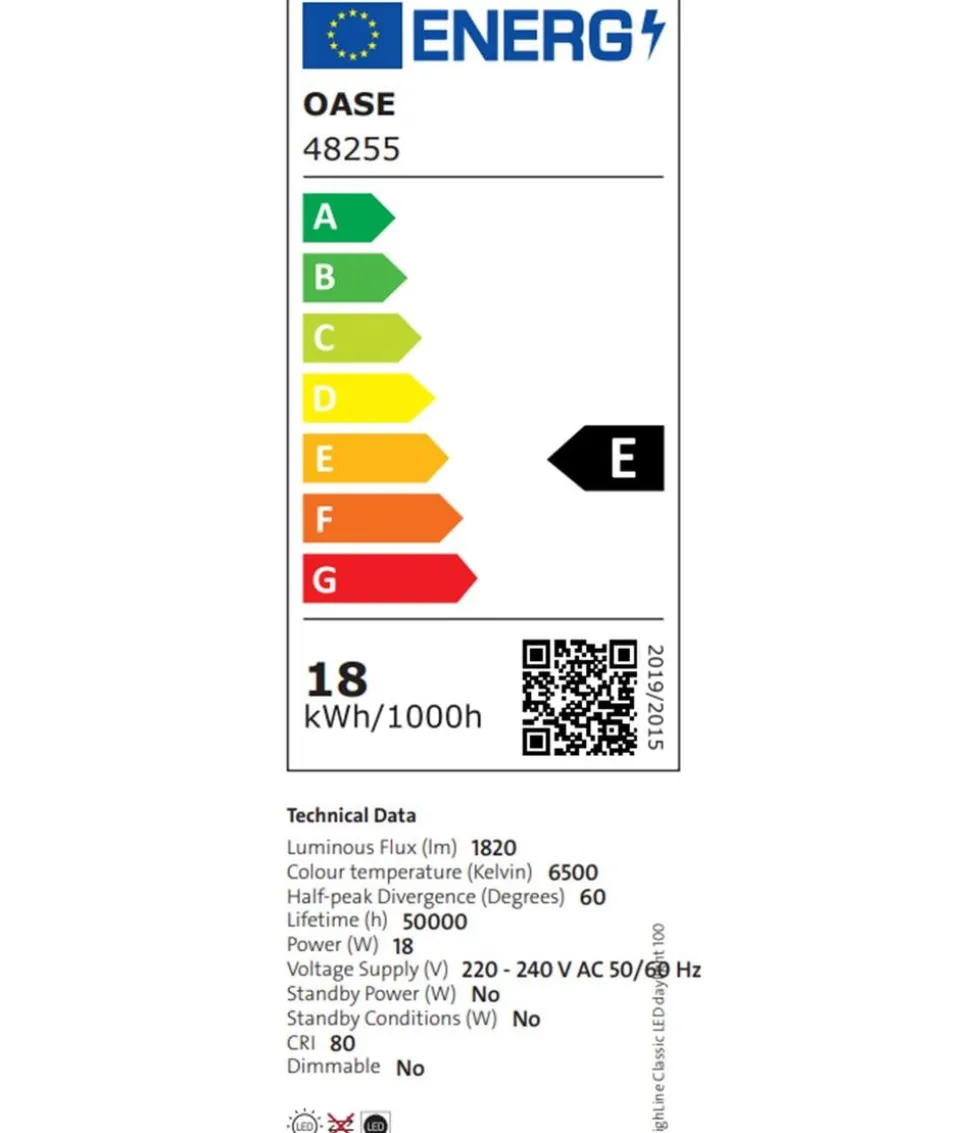 Oase Aquariumbeleuchtung HighLine Classic LED daylight