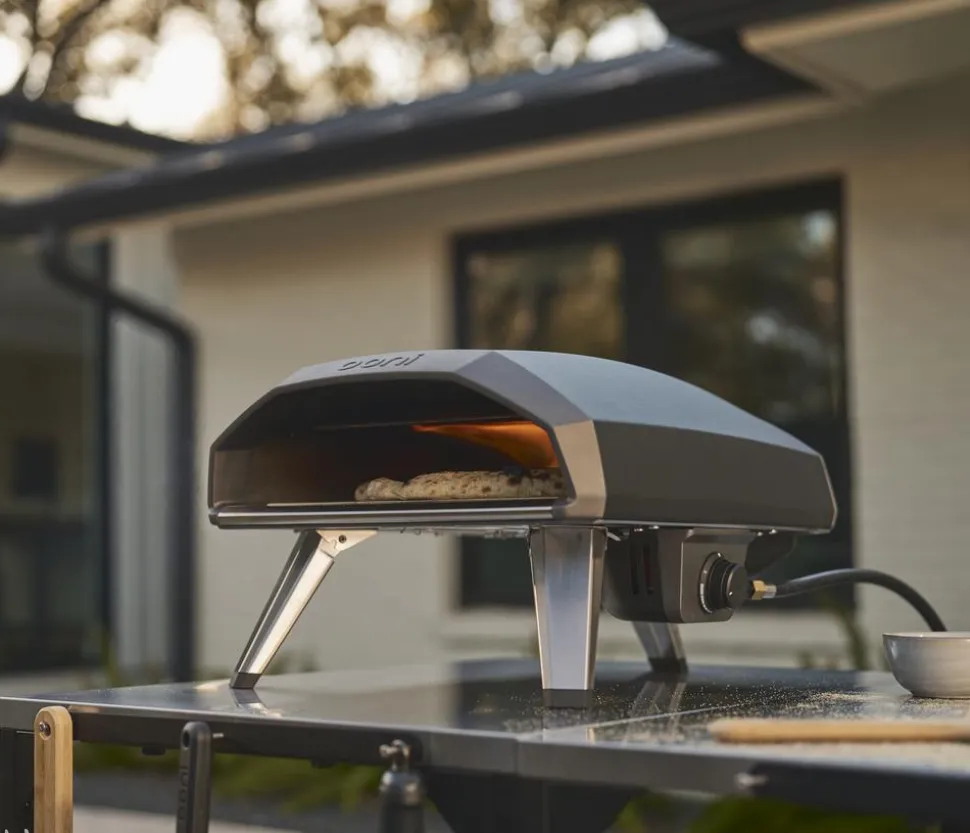 Ooni Gas Pizzaofen Koda 2, schwarz, ca. B33/H47/T55 cm