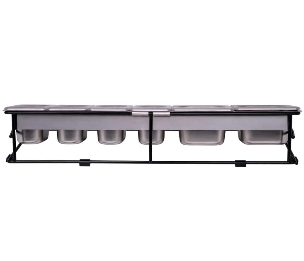 Ooni Topping Station für Pizzabelag, ca. B22/H16/T78 cm