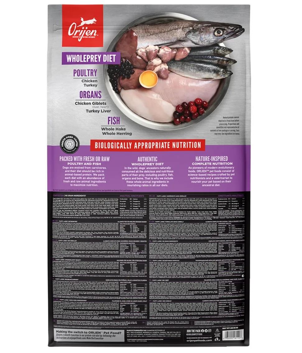 ORIJEN™ Trockenfutter für Hunde Puppy Large