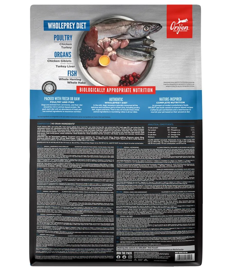 ORIJEN™ Trockenfutter für Hunde Original