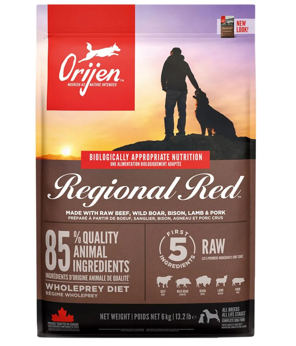 ORIJEN™ Trockenfutter für Hunde Regional Red