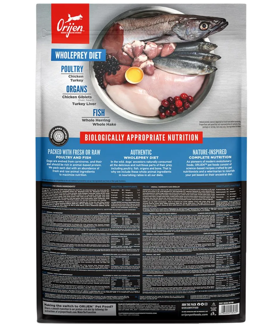ORIJEN™ Trockenfutter für Hunde Original