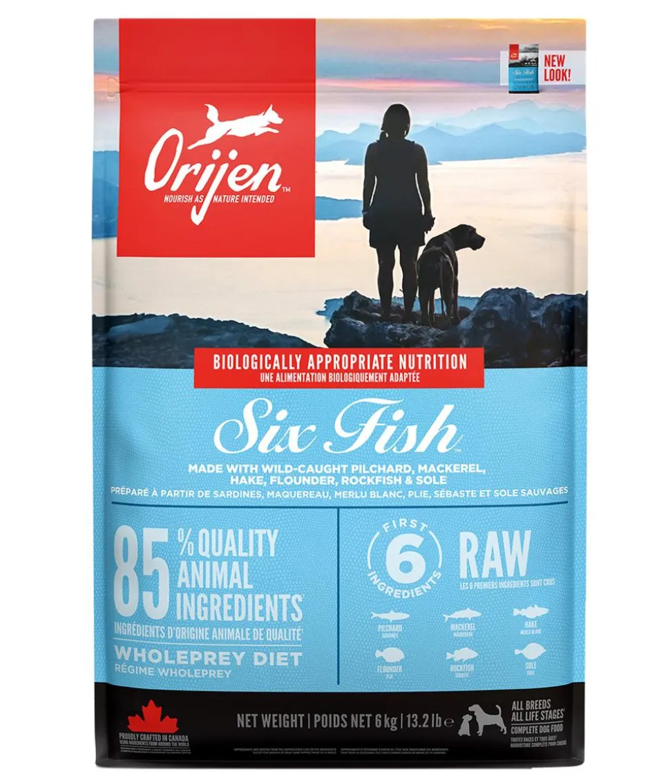 ORIJEN™ Trockenfutter für Hunde Six Fish