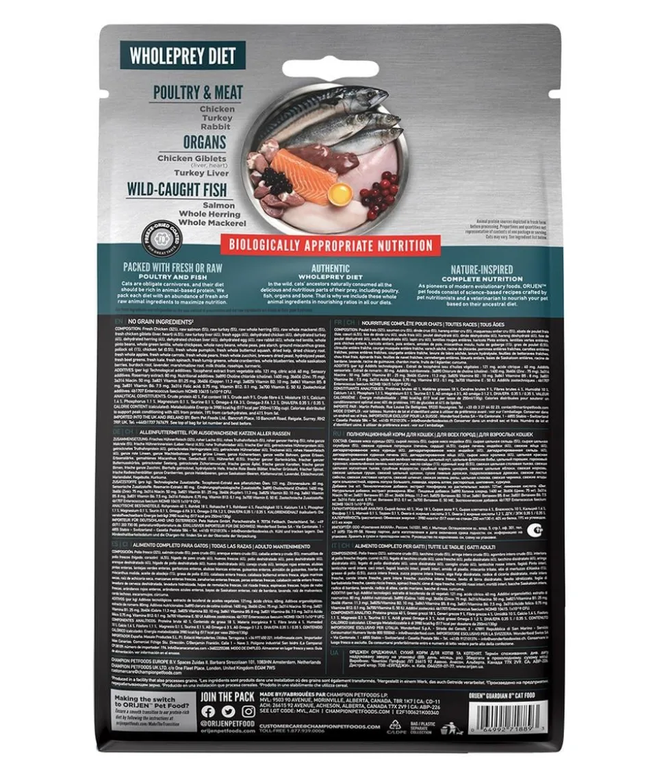 ORIJEN™ Trockenfutter für Katzen Guardian 8