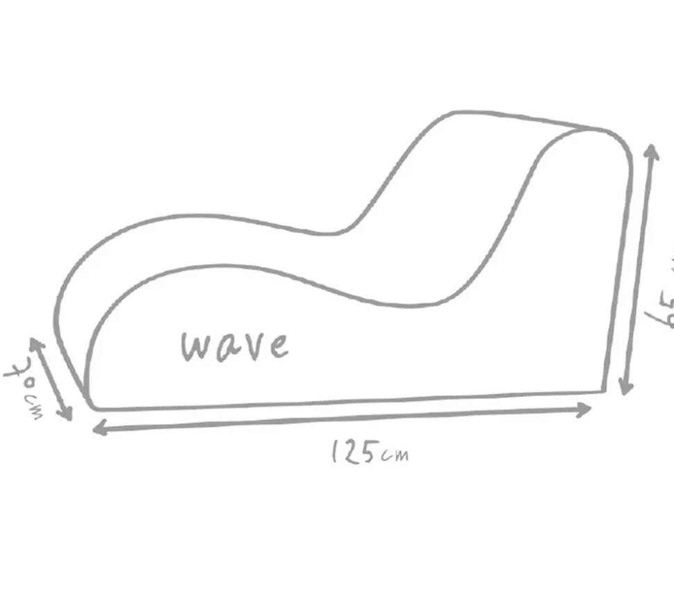 Outbag Outdoor-Sitzsack Wave Plus, ca. B70/H65/T125 cm