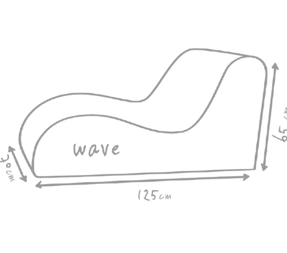 Outbag Outdoor-Sitzsack Wave Plus, ca. B70/H65/T125 cm