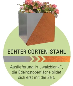 Palatino Cortenstahl-Hochbeet Urban
