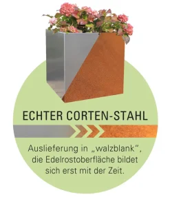 Palatino Cortenstahl-Hochbeet Urban