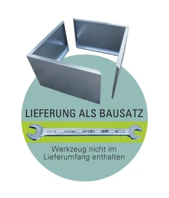 Palatino Cortenstahl-Pflanzgefäß Nora