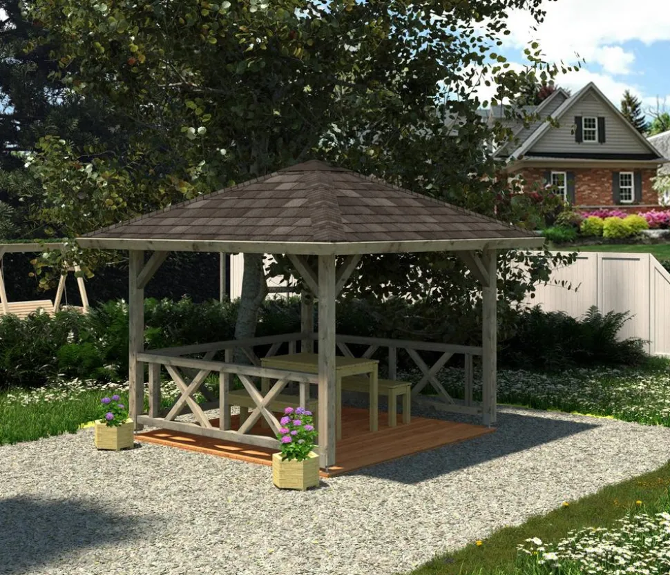 Palmako Pavillon Betty, ca. B386/H323/T386 cm