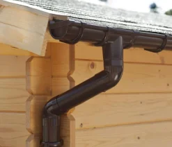 Palmako Regenrinne für Gartenhäuser mit Flachdach