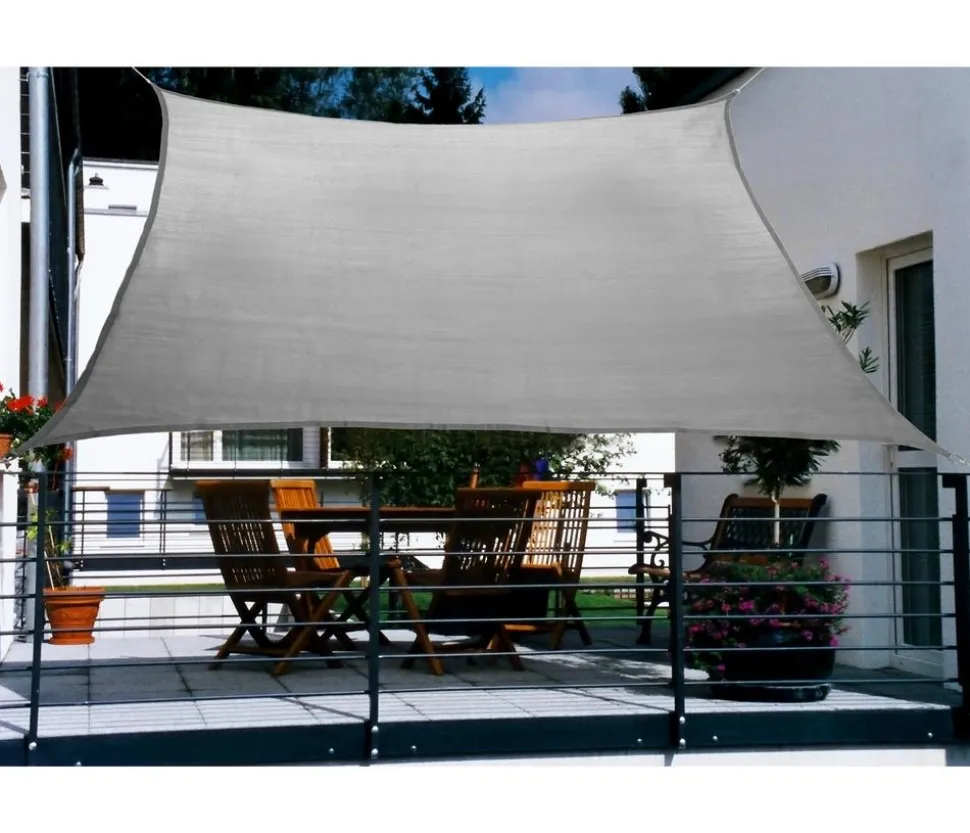 Peddy Shield Sonnensegel, rechteckig, ca. B270/T140 cm