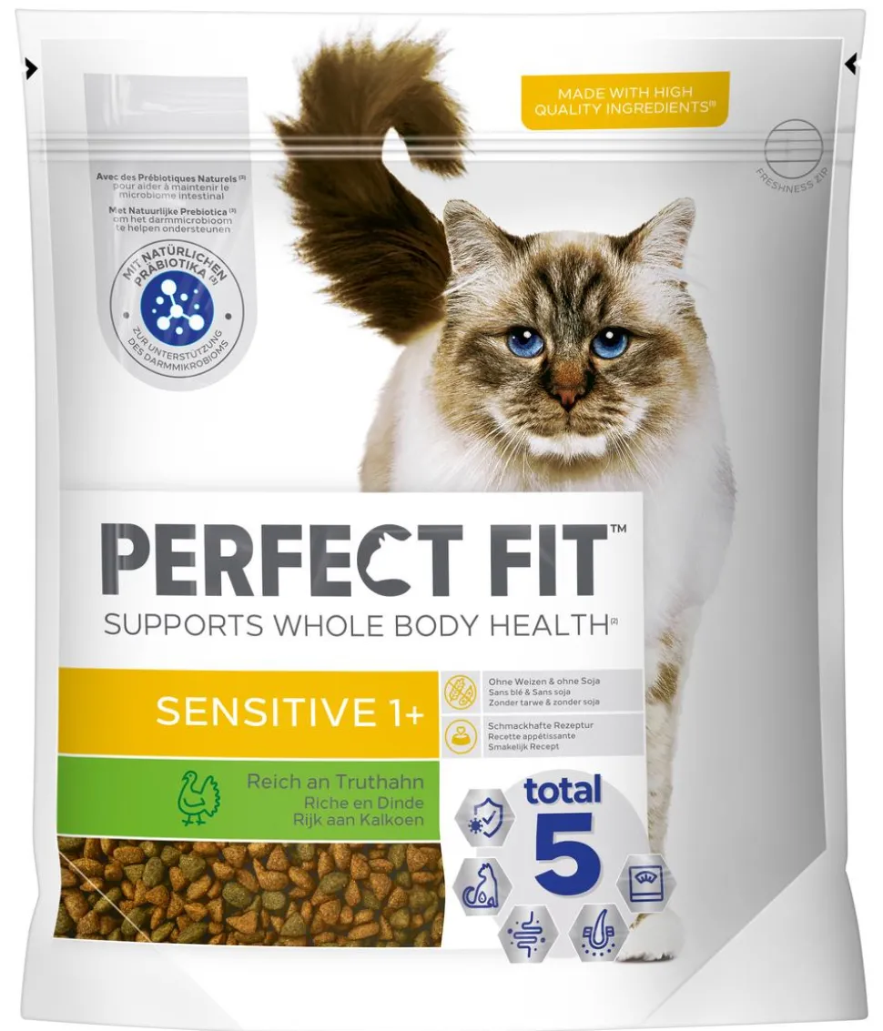 Perfect Fit® Trockenfutter für Katzen, Senior 7+, Huhn, 750 g
