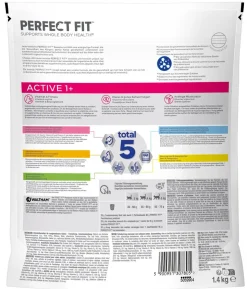 Perfect Fit® Trockenfutter für Katzen Active, Adult 1+, Rind, 1,4 kg