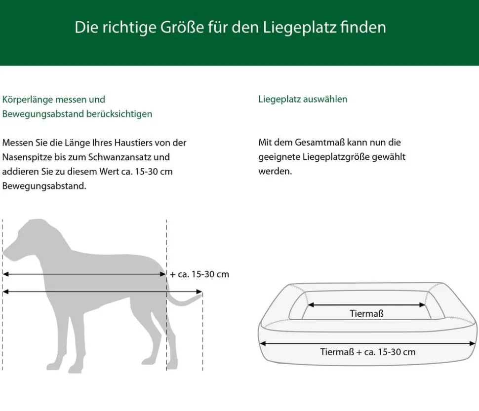 petlando® Orthopädisches Hundebett Lima Ortho, rechteckig