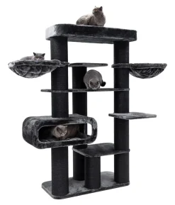 Petrebels Kratzbaum Norwegian 198, pepper, ca. B108/H198/T55 cm