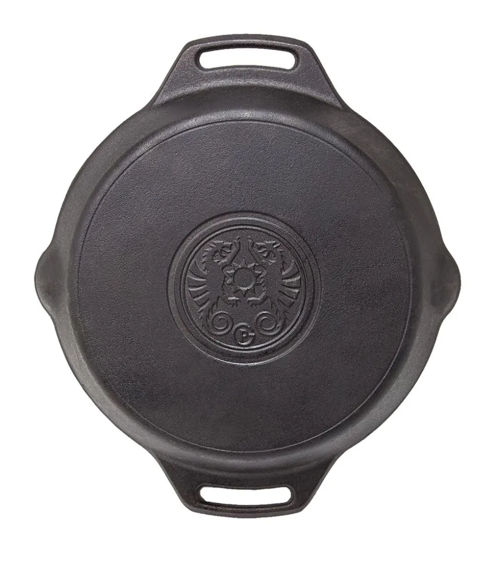 Petromax Feuerpfanne FP35-H mit Henkeln, ca. B41,3/H5/T37 cm