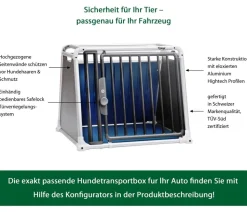 4pets® Hundetransportbox ECO BLACK 4
