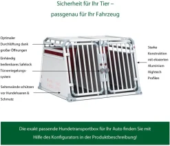 4pets® Hundetransportbox PRO Line 22