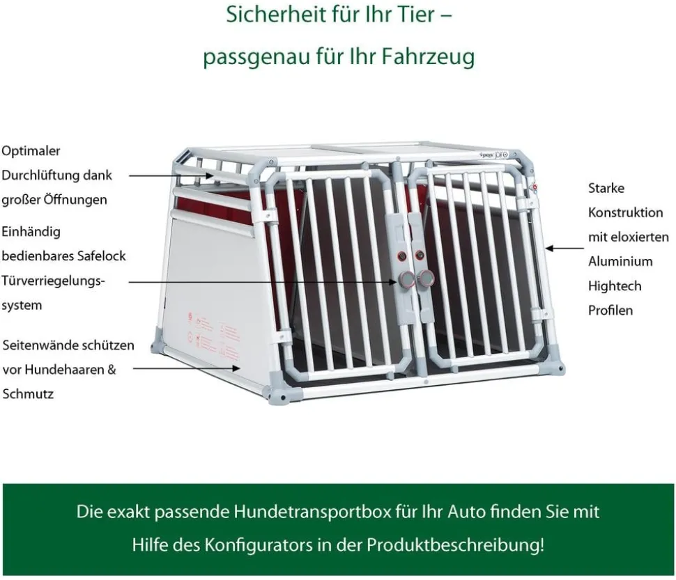 4pets® Hundetransportbox PRO Line 22