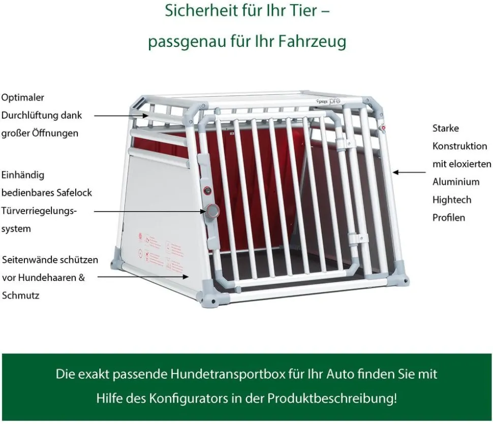 4pets® Hundetransportbox PRO Line 4