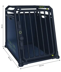 4pets® Hundetransportbox PRO NOIR Line 2