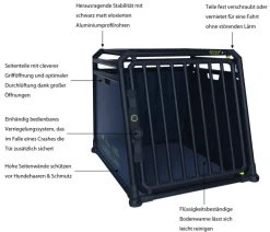 4pets® Hundetransportbox PRO NOIR Line 3