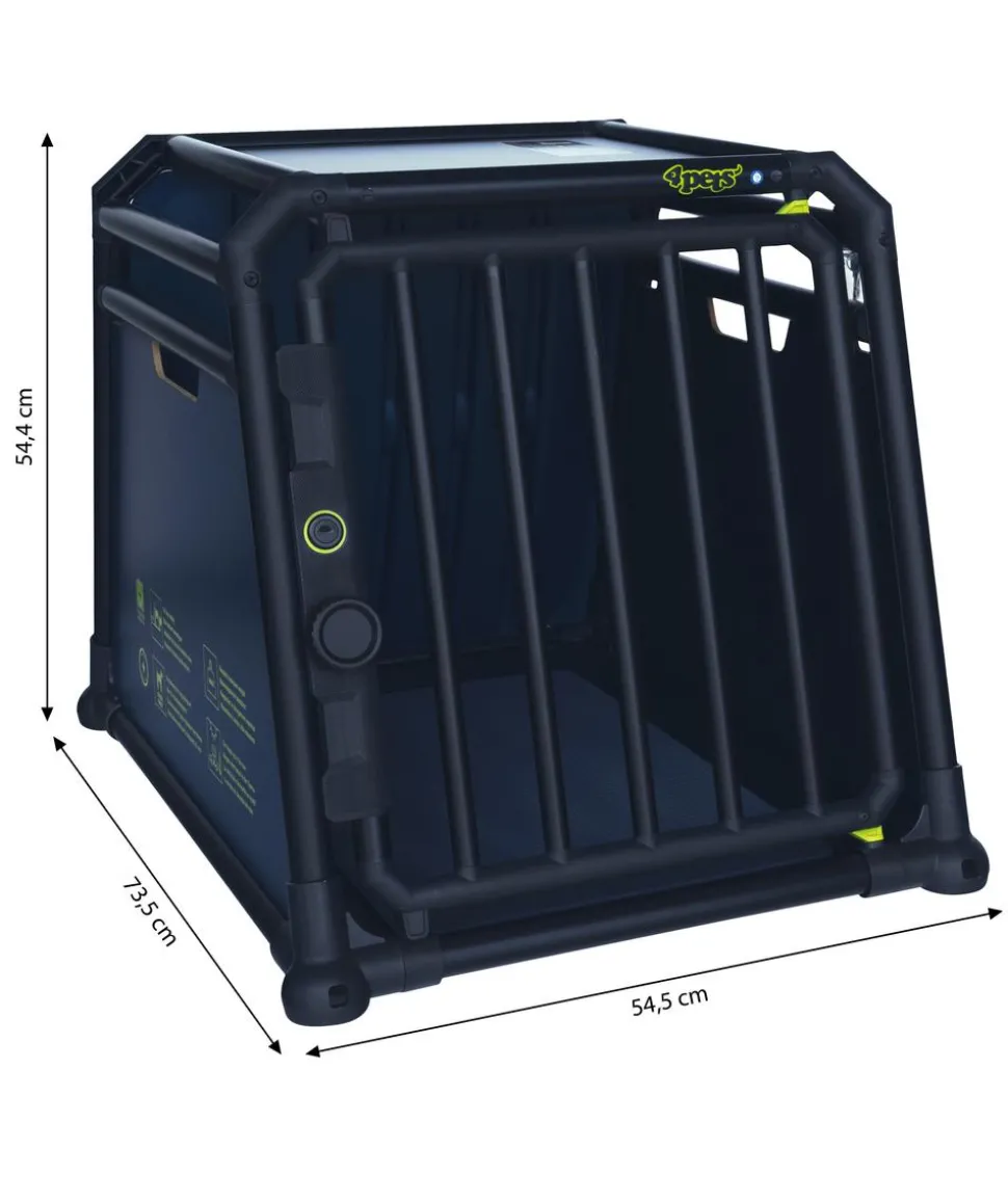 4pets® Hundetransportbox PRO NOIR Line 1