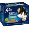 PURINA felix® Nassfutter für Katzen So gut wie es aussieht Geschmacksvielfalt aus dem Wasser