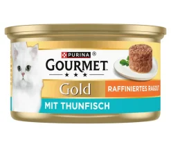 PURINA GOURMET™ Gold Nassfutter für Katzen Raffiniertes Ragout Adult, 12 x 85 g