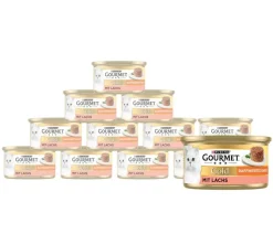 PURINA GOURMET™ Gold Nassfutter für Katzen Raffiniertes Ragout Adult, 12 x 85 g