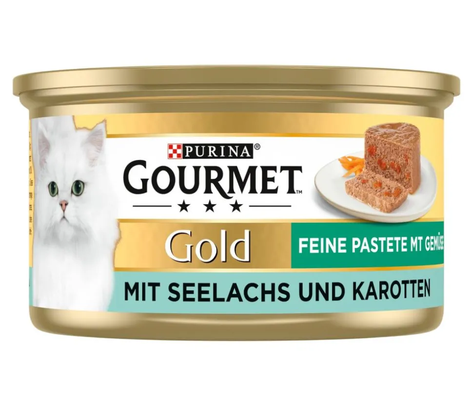 PURINA GOURMET™ Gold Nassfutter für Katzen Feine Pastete Adult, 12 x 85 g