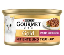 PURINA GOURMET™ Gold Nassfutter für Katzen Feine Komposition Adult, 12 x 85 g