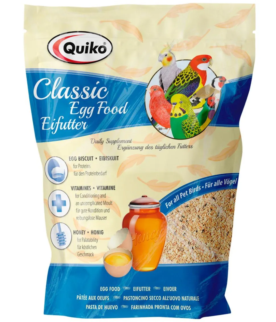 Quiko® Ergänzungsfutter für Ziervögel Classic Eifutter