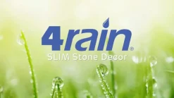 4rain Wandtank Slim Stone Decor, 500 l