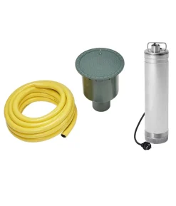 4rain Zisterne FLAT Flachtank-Paket Garten-Comfort, begehbar