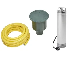 4rain Zisterne FLAT Flachtank-Paket Garten-Comfort, begehbar