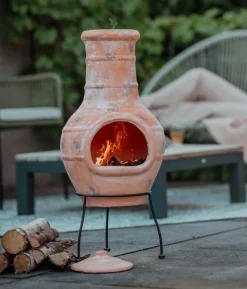 RedFire Feuerstelle Chimenea Lima, ca. Ø36/H85 cm