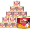 RINTI Gold Nassfutter für Hunde, 12 x 185 g