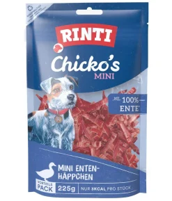 RINTI Hundesnack Chicko's Enten-Häppchen, Mini, 225 g